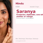 Saranya Name Meaning and Details