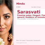 Sarasvati Name Meaning and Details