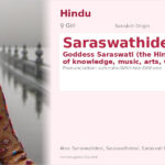 Saraswathidevi Name Meaning and Details