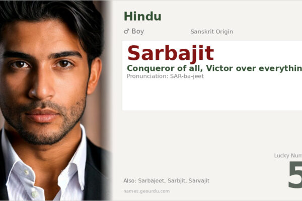 Sarbajit Name Meaning — Sanskrit Origin, Boy Name & Details (2025)
