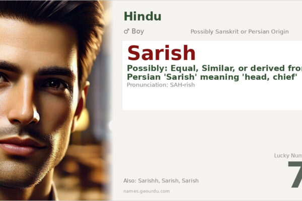 Sarish Name Meaning — Origin, Gender & Details (2025)