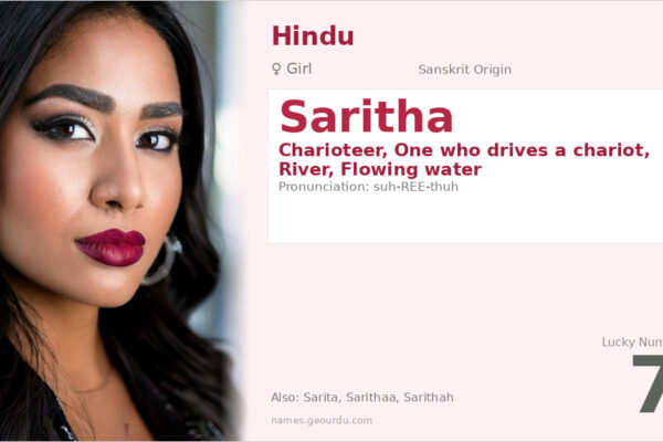 Saritha Name Meaning — Sanskrit Origin, Girl Hindu Name & Details (2025)