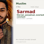 Sarmad Name Meaning and Details