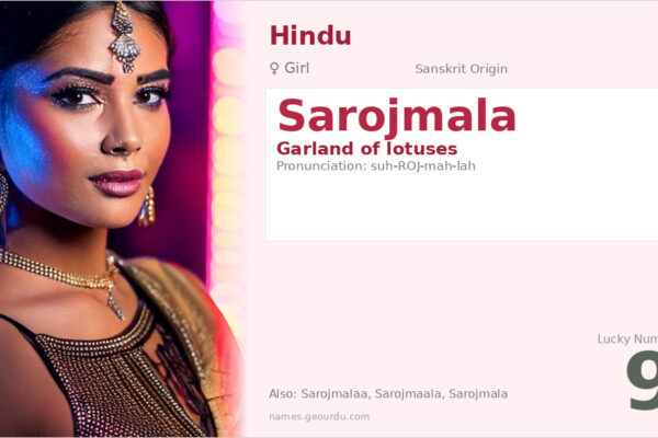 Sarojmala Meaning — Sanskrit Origin, Girl Name & Details (2025)