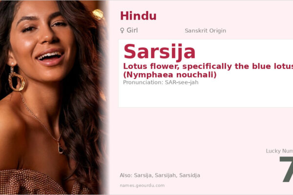 Sarsija Name Meaning — Sanskrit Origin, Girl Name & Lotus Symbolism (2025)
