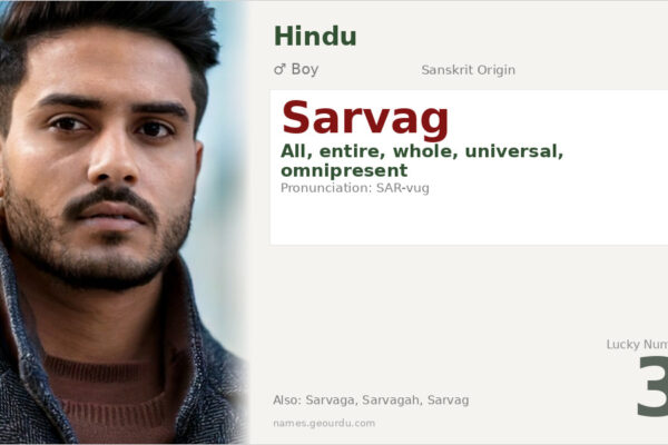 Sarvag Name Meaning — Sanskrit Origin, Boy Hindu Name & Details (2025)