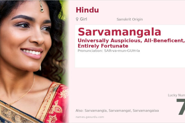 Sarvamangala Name Meaning — Sanskrit Origin, Girl Hindu Name & Details (2025)