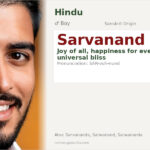 Sarvanand Name Meaning and Details