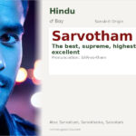 Sarvotham Name Meaning and Details