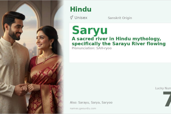 Saryu Name Meaning — Sacred River Origin & Details (2025)