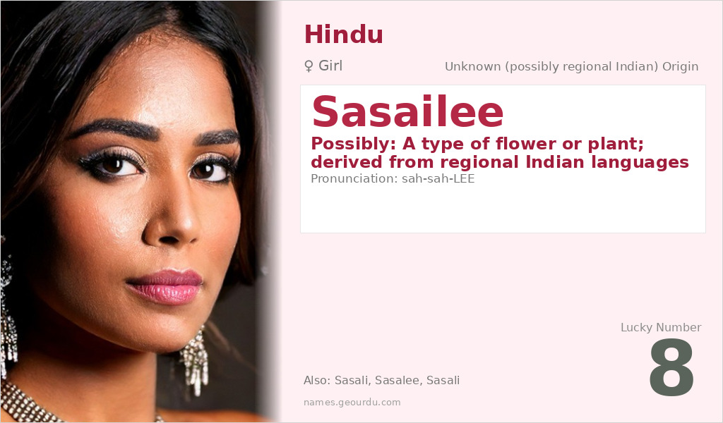 Sasailee Name Meaning and Details