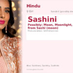 Sashini Name Meaning and Details