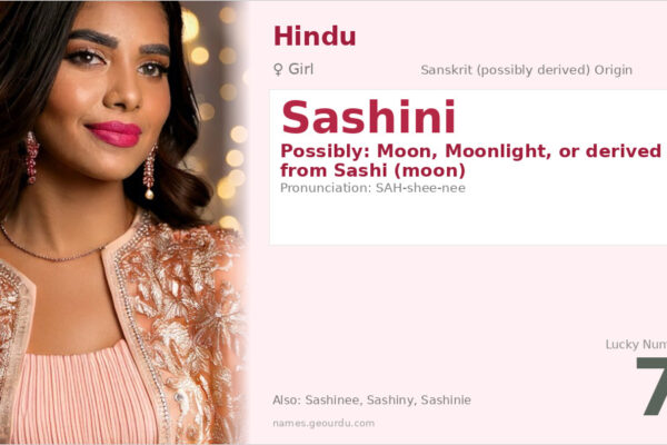 Sashini Name Meaning — Origin, Gender & Details (2025)