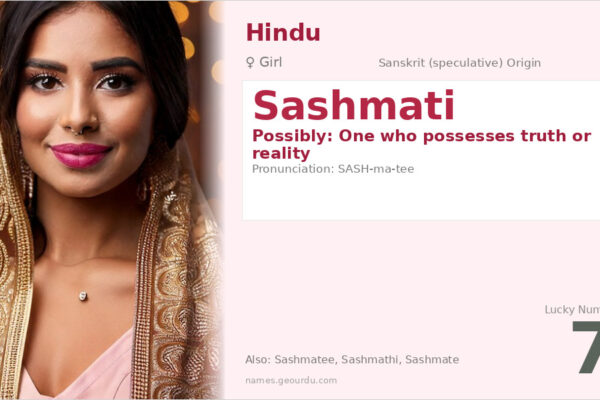Sashmati Name Meaning — Origin, Gender & Details (2025)