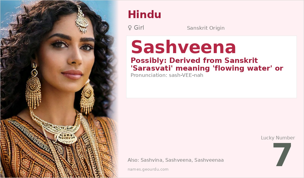 Sashveena Name Meaning and Details