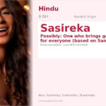 Sasireka Name Meaning and Details