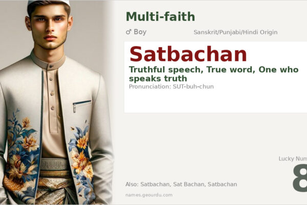 Satbachan Name Meaning — Origin, Gender & Details (2025)