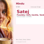 Satej Name Meaning and Details