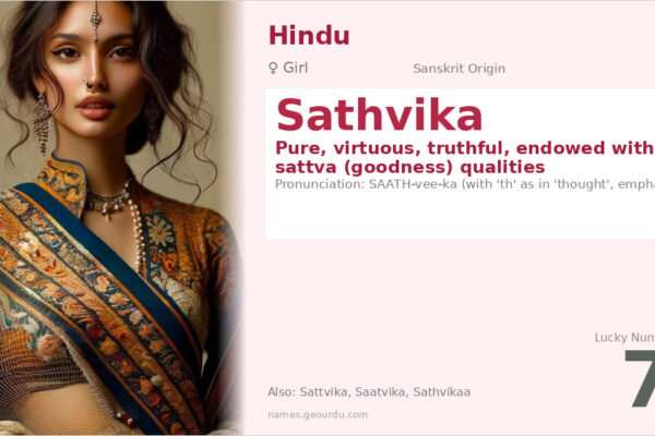 Sathvika Name Meaning — Sanskrit Origin, Girl Name & Spiritual Significance (2025)