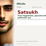 Satsukh Name Meaning and Details