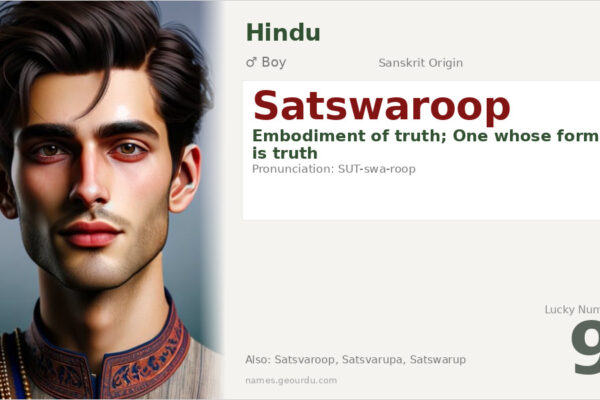 Satswaroop Meaning — Sanskrit Origin, Boy Name & Details (2025)
