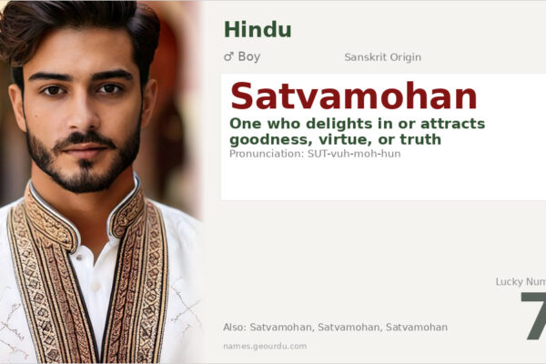 Satvamohan Meaning — Sanskrit Origin, Boy Name & Details (2025)