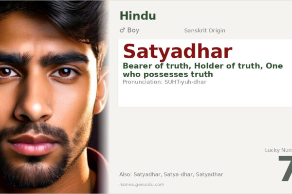 Satyadhar Name Meaning — Sanskrit Origin, Boy Hindu Name & Details (2025)
