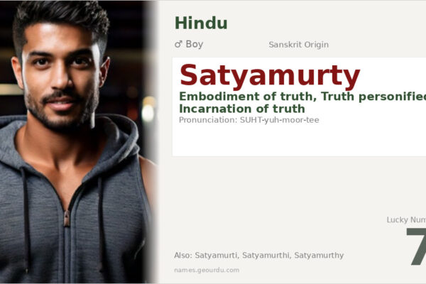 Satyamurty Name Meaning — Sanskrit Origin, Boy Name & Details (2025)