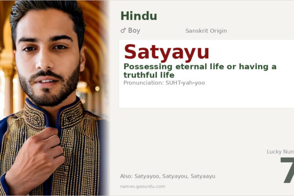 Satyayu Name Meaning — Sanskrit Origin, Boy Hindu Name & Details (2025)
