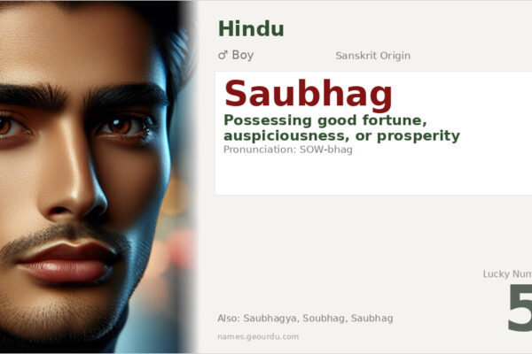 Saubhag Name Meaning — Sanskrit Origin, Boy Gender & Details (2025)