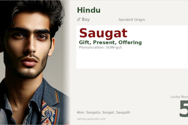Saugat Name Meaning — Sanskrit Origin, Boy Name & Details (2025)