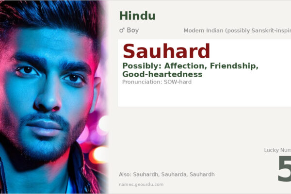 Sauhard Name Meaning — Origin, Gender & Details (2025)