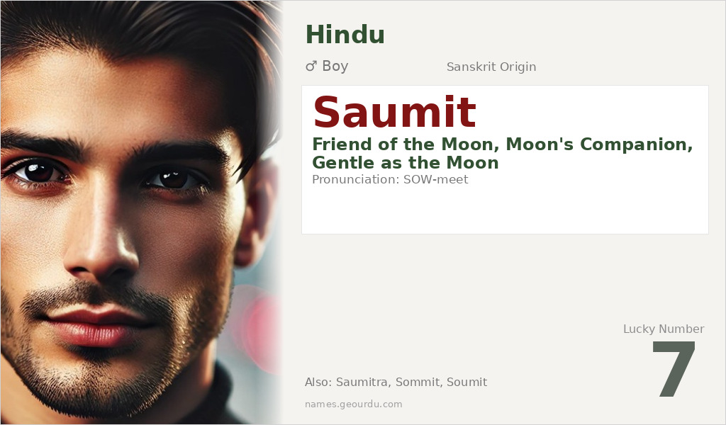 Saumit Name Meaning and Details