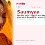 Saumyaa Name Meaning and Details