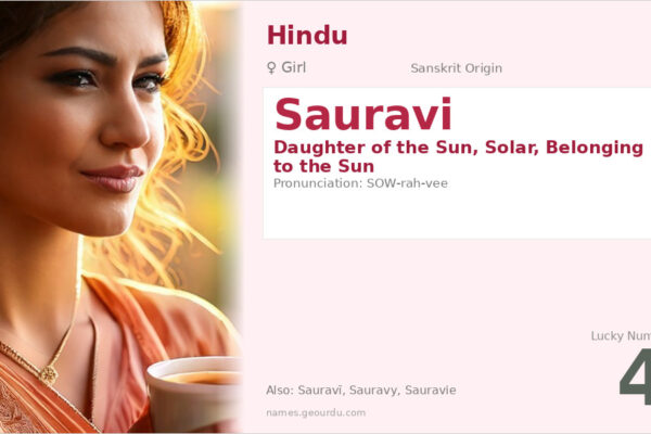 Sauravi Meaning — Origin, Gender & Details (2025)