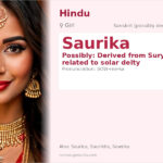 Saurika Name Meaning and Details