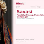 Savasi Name Meaning and Details