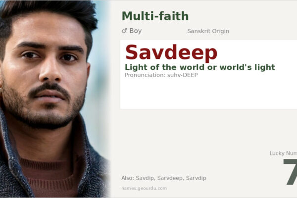 Savdeep Name Meaning — Sanskrit Origin, Boy Name & Details (2025)