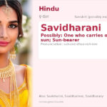 Savidharani Name Meaning and Details