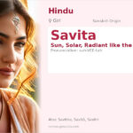 Savita Name Meaning and Details