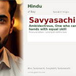 Savyasachi Name Meaning and Details