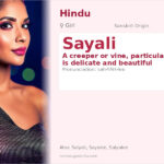 Sayali Name Meaning and Details