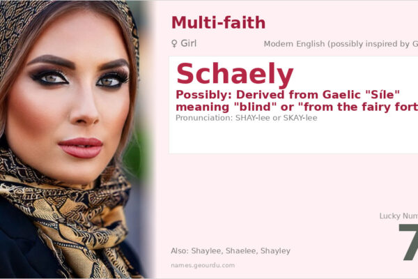 Schaely Name Meaning — Origin, Gender & Details (2025)