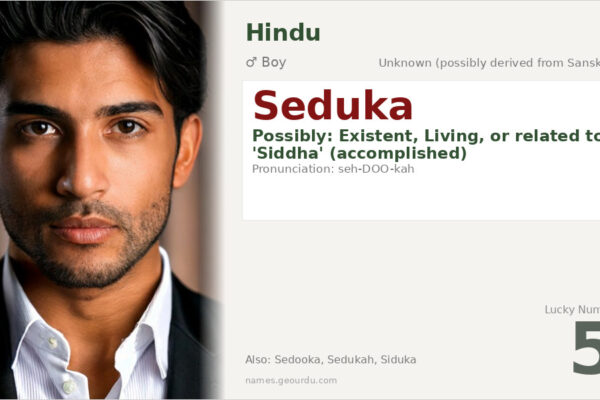 Seduka Name Meaning — Origin, Gender & Details (2025)