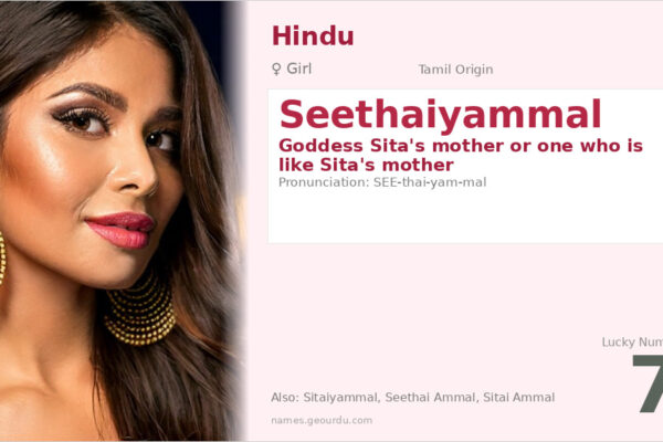 Seethaiyammal Meaning — Tamil Origin, Girl Name & Details (2025)