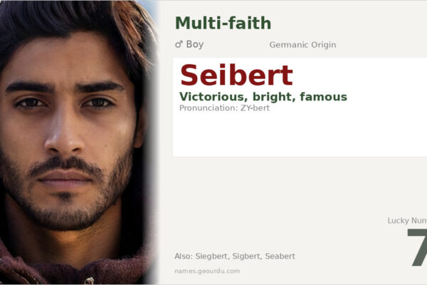 Seibert Name Meaning — Germanic Origin, Boy Name & History (2025)