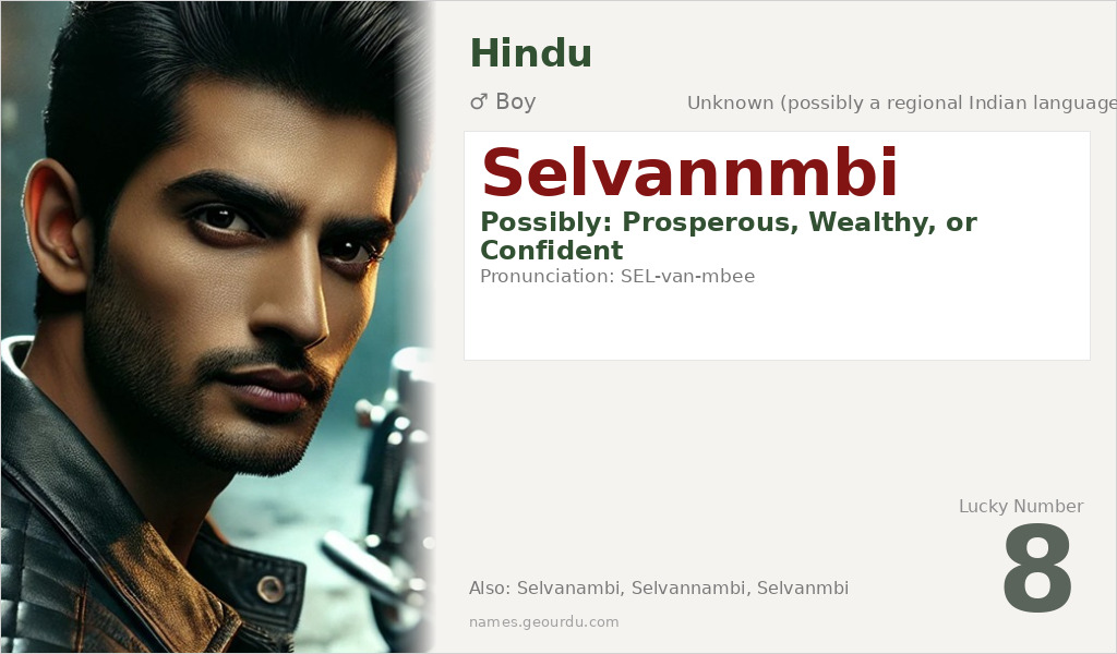 Selvannmbi Name Meaning and Details