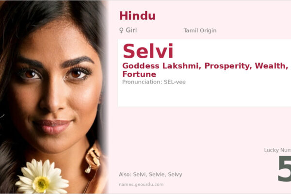 Selvi Name Meaning — Tamil Origin, Goddess Lakshmi & Details (2025)