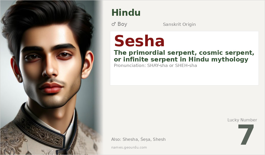 Sesha Name Meaning and Details