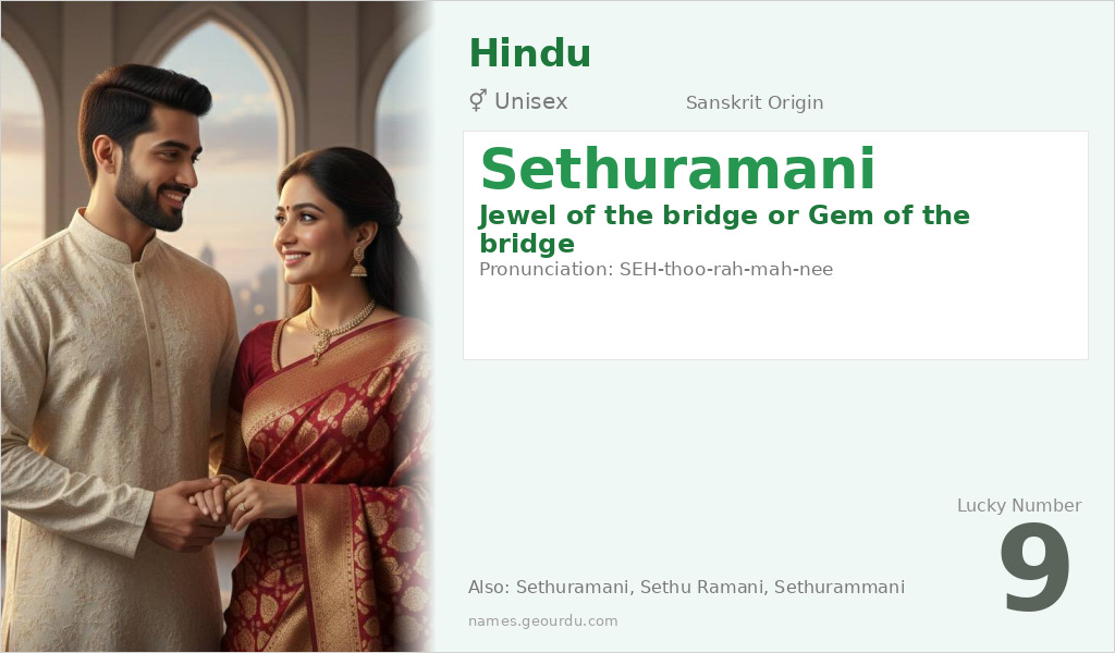 Sethuramani Name Meaning and Details